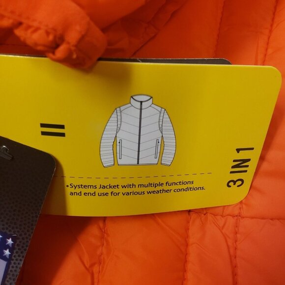 NFL Denver Broncos 3 in 1 Systems Jacket Mens 5XL Embroidered Logo MultiColor - Picture 5 of 7